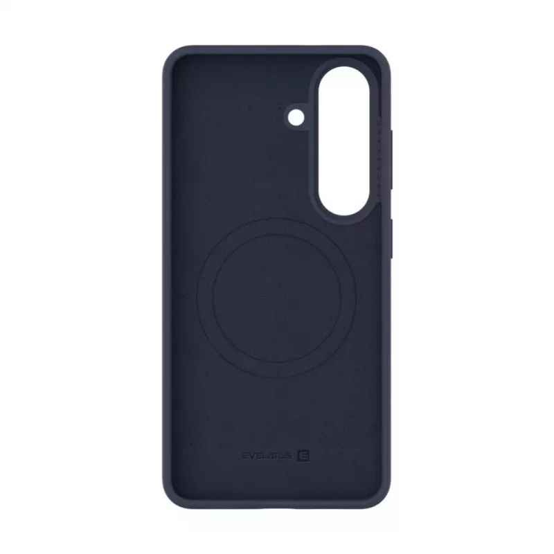 Evelatus Samsung Galaxy S26 Premium Magnetic Soft Touch Silicone Case Donkerblauw