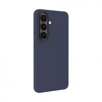 Evelatus Samsung Galaxy S26 Premium Magnetic Soft Touch Silicone Case Donkerblauw