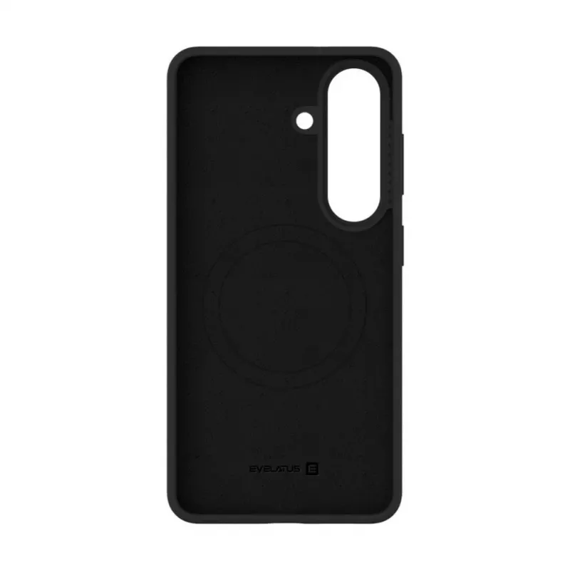 Evelatus Samsung Galaxy S26 Plus Premium Magnetic Soft Touch Silicone Case Zwart