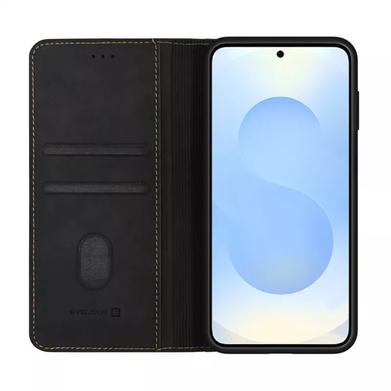 Evelatus Samsung Galaxy S26 Book Case Zwart