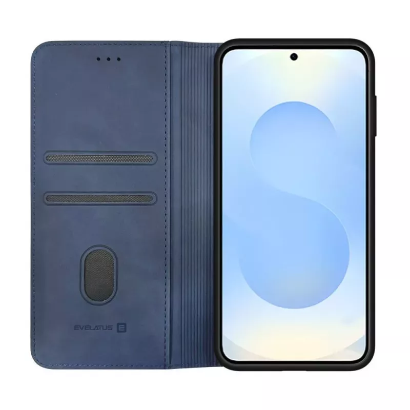 Evelatus Samsung Galaxy S26 Book Case Donkerblauw