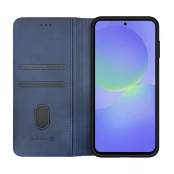 Evelatus Samsung Galaxy A37 Bookcase-hoesje, donkerblauw