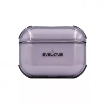 Evelatus Apple AirPods 4 TPU Protective Case transparant paars