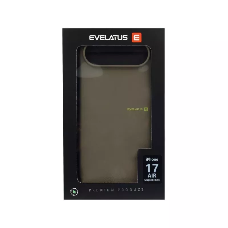Evelatus Apple iPhone 17 Air Premium MagSafe Sandstone Case grijs