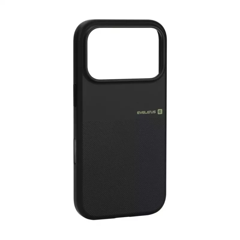 Evelatus Apple iPhone 17 Pro Premium MagSafe Sandstone Case zwart