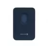 Evelatus Universele PU leren portemonnee met MagSafe donkerblauw