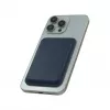 Evelatus Universele PU leren portemonnee met MagSafe donkerblauw