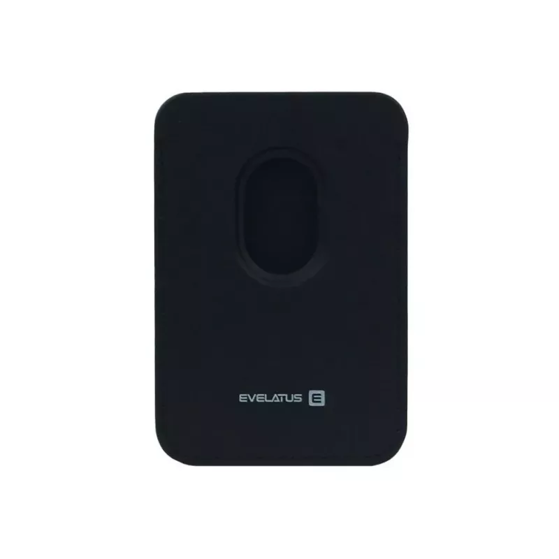 Evelatus Universele PU leren portemonnee met MagSafe zwart