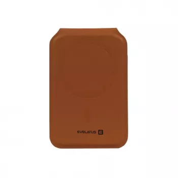 Evelatus Universele magnetische portemonnee met standaard bruin