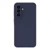 Evelatus Samsung Galaxy A57 Premium magnetische soft touch siliconen hoesje middernachtblauw