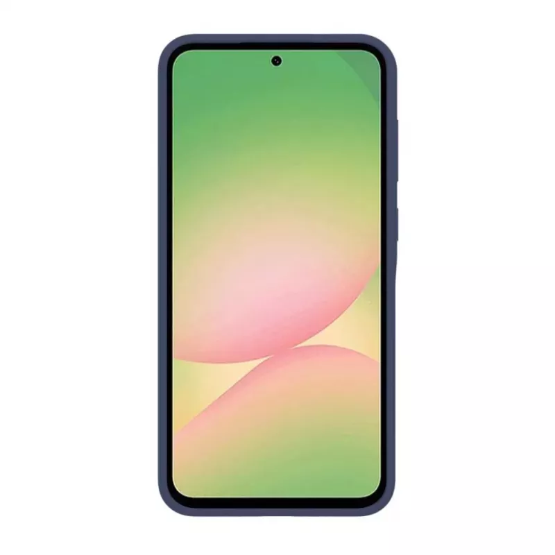 Evelatus Samsung Galaxy A57 Premium magnetische soft touch siliconen hoesje middernachtblauw