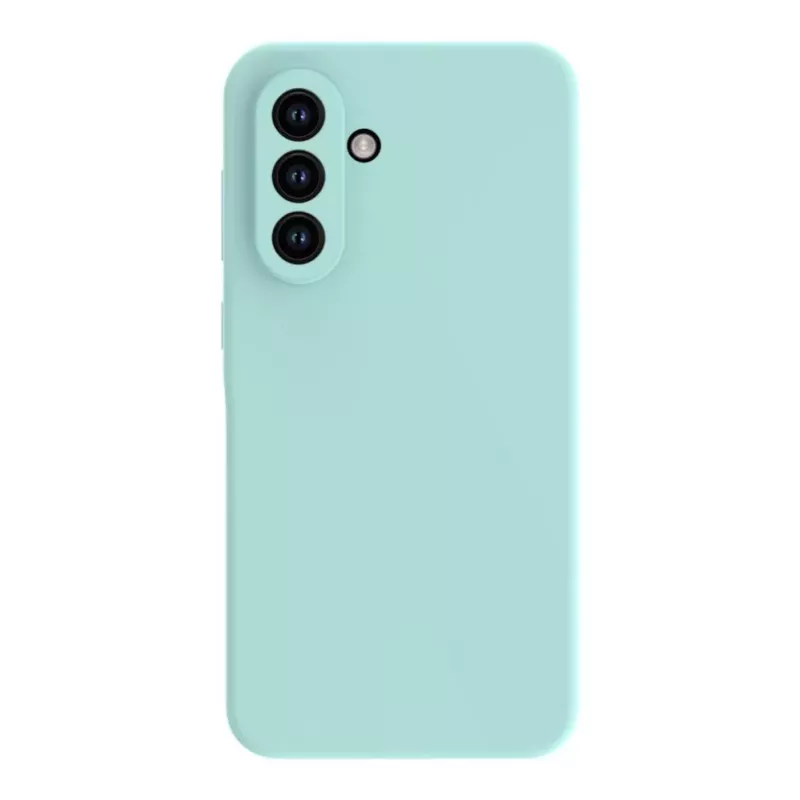 Evelatus Samsung Galaxy A57 Premium MagSafe soft touch siliconen hoesje turquoise