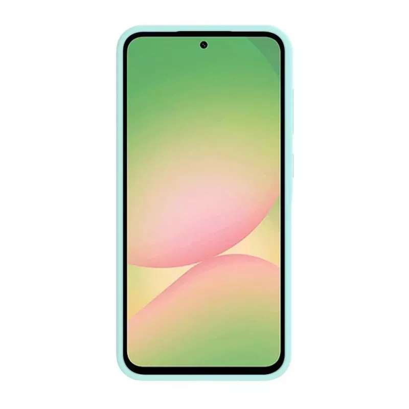 Evelatus Samsung Galaxy A57 Premium MagSafe soft touch siliconen hoesje turquoise