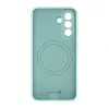 Evelatus Samsung Galaxy A57 Premium MagSafe soft touch siliconen hoesje turquoise