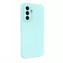 Evelatus Samsung Galaxy A57 Premium MagSafe soft touch siliconen hoesje turquoise