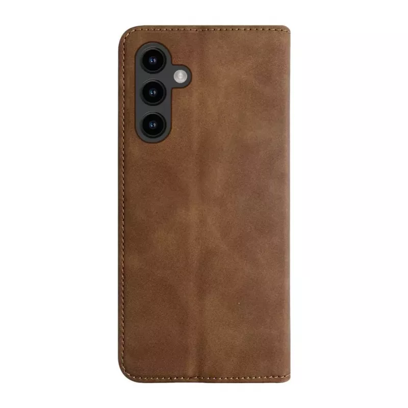Evelatus Samsung Galaxy A57 Bookcase-hoesje, bruin