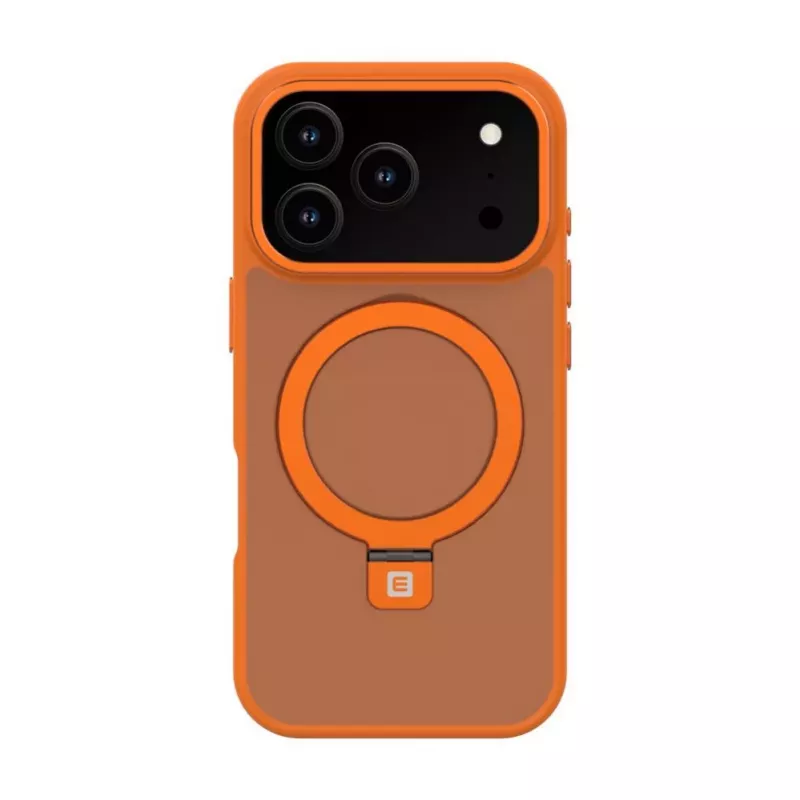 Evelatus Apple iPhone 17 Pro Shield Case met MagSafe & standaard mat oranje