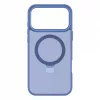 Evelatus Apple iPhone 17 Pro Max Shield Case met MagSafe & standaard mat blauw