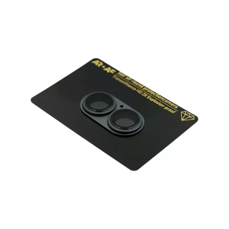 Evelatus Apple iPhone 17 Full Body camera lensbescherming Premium zwart