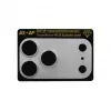 Evelatus Apple iPhone 17 Pro Max Full Body camera lensbescherming Premium zilver