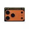Evelatus Apple iPhone 17 Pro Max Full Body camera lensbescherming Premium oranje
