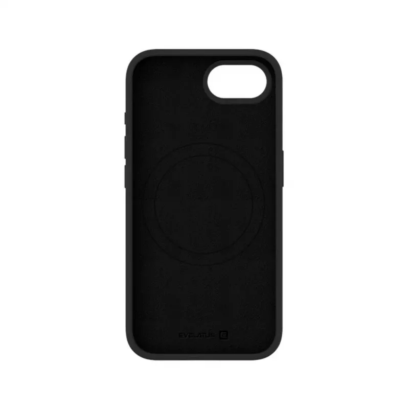 Evelatus Apple iPhone 17e Premium MagSafe Soft Touch silicone hoesje zwart