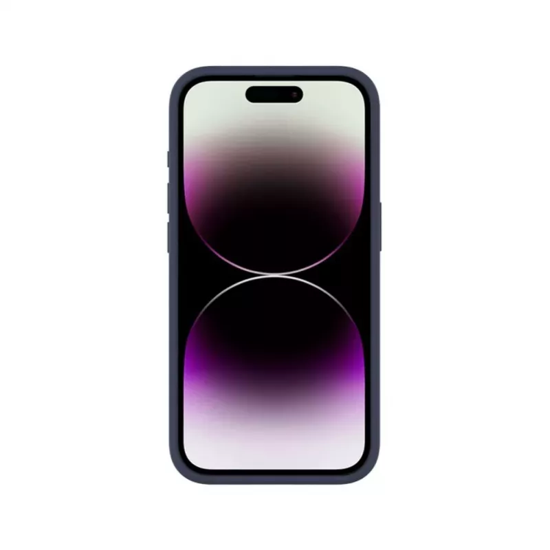 Evelatus Apple iPhone 17e Premium MagSafe Soft Touch silicone hoesje Midnight Blue