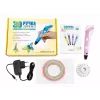 iLike 3D-printpen met LCD-display | ultieme multicolor 3D-printpen lila