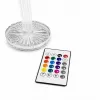 iLike Crystal Touch RGB LED-tafellamp met bluetooth-luidspreker, ambient-nachtlamp en afstandsbediening
