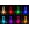 iLike Crystal Bubble Touch RGB LED-tafellamp met bluetooth-luidspreker