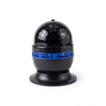 iLike RGB Crystal Ball Light, 180° draaibare feestprojector met afstandsbediening zwart