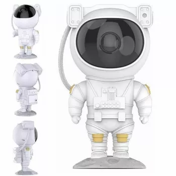 iLike A1 astronaut 360 graden draaibare kop sterrenhemel en nevel projector met afstandsbediening