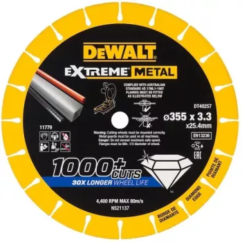 DEWALT DT40257-QZ Extreme Runtime diamantschijf 125 mm