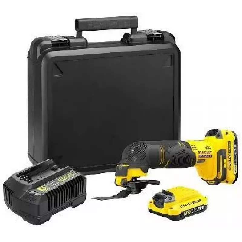STANLEY accu-multifunctioneel gereedschap 18V V20 2x2,0Ah