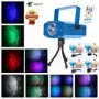 KL mini laser stageverlichting projector CB01 rode & groene stippen blauw
