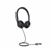 Yealink UH35 Dual UC USB-C/A on-ear headset met USB-A/USB-C, zwart