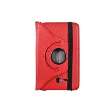 iLike Rotated Book Case voor Samsung Galaxy Tab 3 Lite 7.0 rood