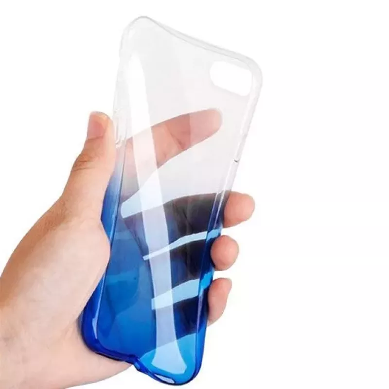 GreenGo Huawei Mate 20 Pro Ombre hoesje blauw