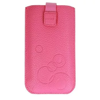 iLike Universele Leather Pocket Case XL fuchsia