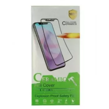 iLike Apple iPhone 11 / XR Hard Ceramic Tempered Glass Screen Protector zwart