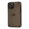 iLike Apple iPhone 12 Pro Armor Glitter Hoesje Zwart