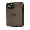 iLike Apple iPhone 12 Pro Max Armor Glitter Hoesje Zwart