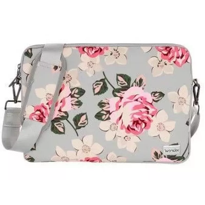 iLike Wonder Sleeve Laptop 15-16 inch Grijs Rood