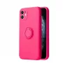 iLike Silicone Ring Case voor Xiaomi Redmi 9C / 10A - Roze