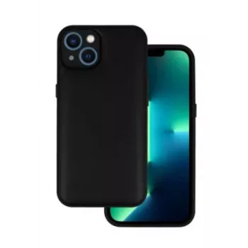 iLike Apple iPhone 14 leren 3D hoesje zwart