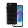 iLike Samsung Galaxy S21 FE Leder 3D Case zwart