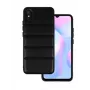 iLike Xiaomi Redmi 9A Leder 3D Case zwart