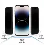 iLike - GALAXY A52/A52S tempered privacy glass zwart