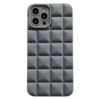 iLike 3D Cube Case voor iPhone 14 Pro 6,1 inch zwart