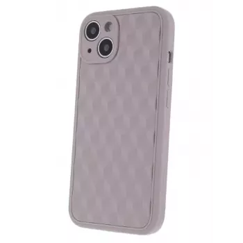 iLike Apple 3D Cube Case voor iPhone 14 Pro 6,1 inch coffee